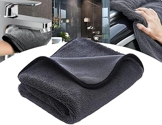 DAHI 3 Pieces Microfiber Cloth for Car Detailing - Professional Wipe Cloth XXL 60x40cm - 600 GSM Microfiber Cloths for Car, Shower And Kitchen, Household, Dry
