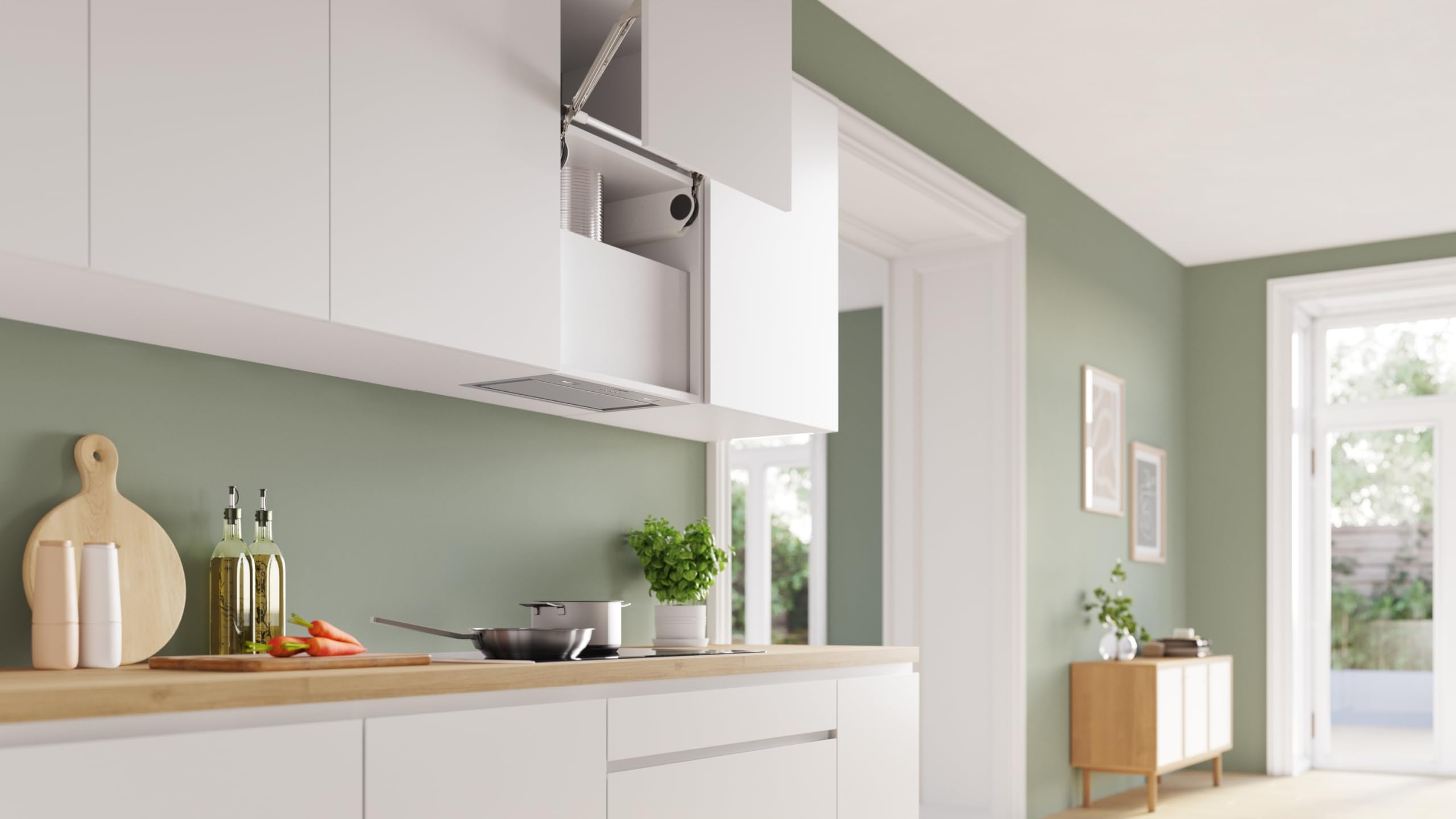 Bosch DLN56AC50, Série 6, Groupe filtrant, 52 cm, Argent métallisé