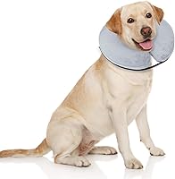 Vista 1 de BENCMATE Collar inflable protector para perros y gatos Collar de recuperación de mascotas, suave, no bloquea la visión, E-collar