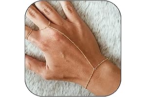 Exquisite Hand Chain Bracelet: Adorn Your Hands with Gothic Grace