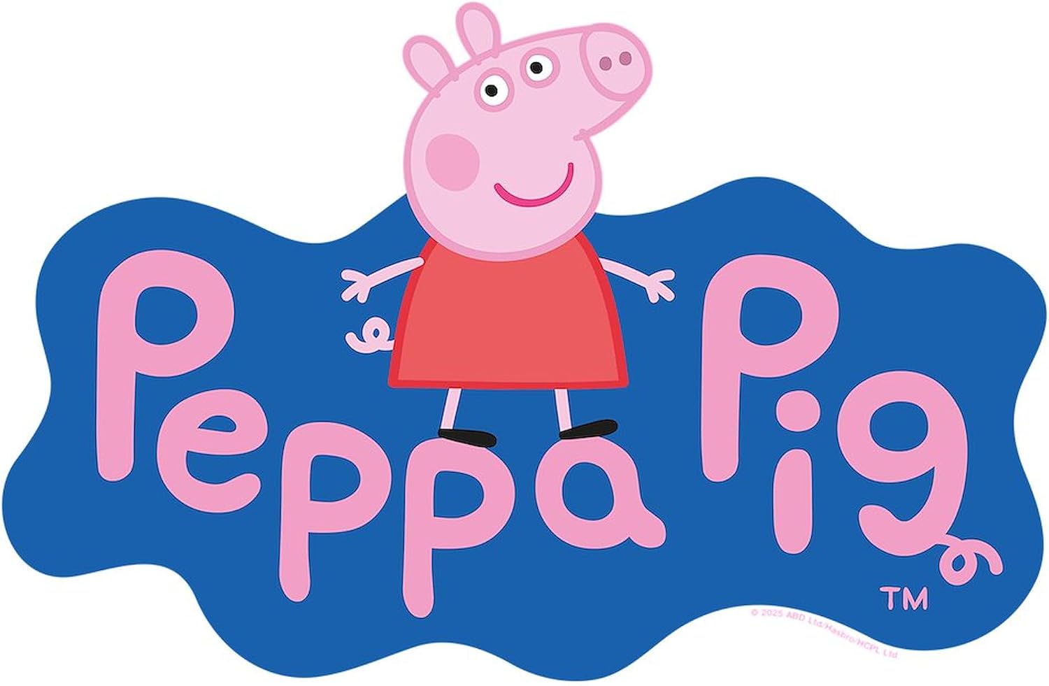 CafePress Peppa Pig 8.5" x 4.5" Zipper Cosmetic Pouch