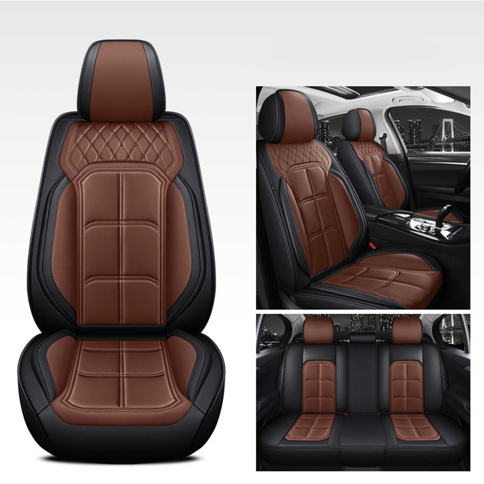 Amazon | シートカバー トヨタ RAV4 カーシートカバー 前席と後席 車用  