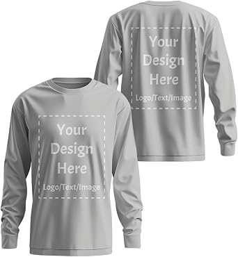 Custom Sweatshirt Made in USA Personalized Sweatshirts For Men Women Customized Sweater With Your Design
