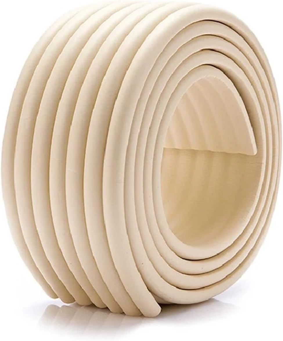 Thick Sponge Anti-freezing Strip for Outdoors Water Pipe Winter Thermal Foam Self-adhesive Anti-collision Pipe Tapes Insulation(Beige,2M)