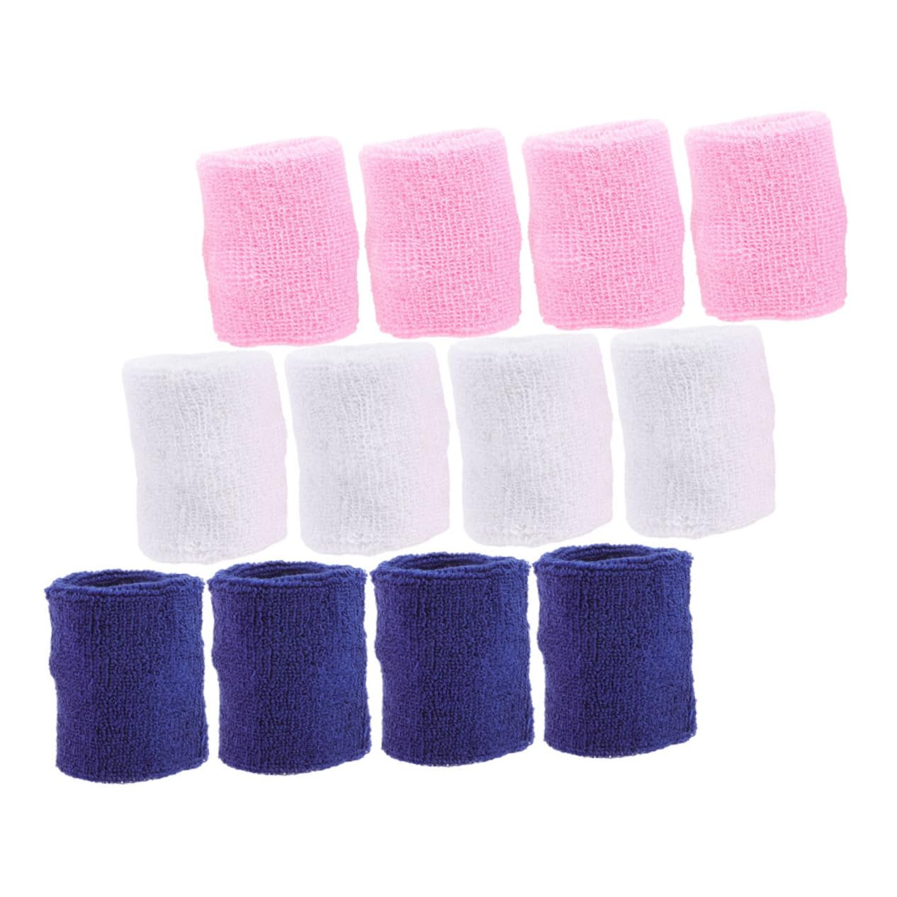 BESPORTBLE 60pezzi Bracciali Sportivi Assorbenti Per Polsi Da Morbido Per Teenagers Protezione e Supporto Elastico Per Corsa Basket e Allenamento