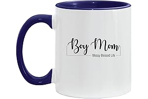 New Wine Blessed is She Funny Gift for Mom of Boys Daughters...