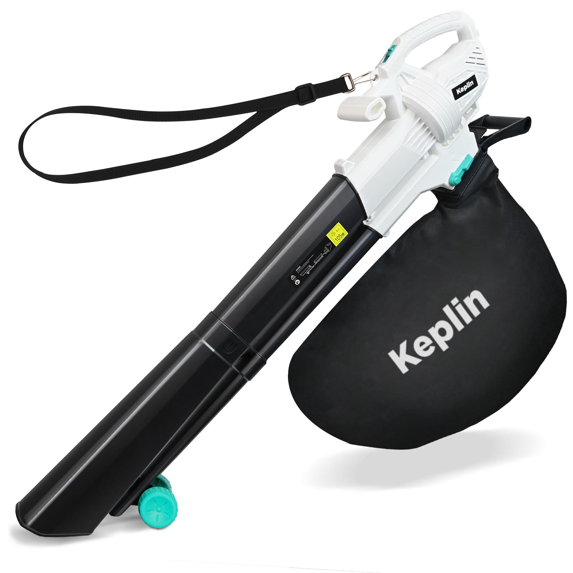 Keplin 3500W Corded Leaf Blower Vacuum & Mulcher 3-in-1