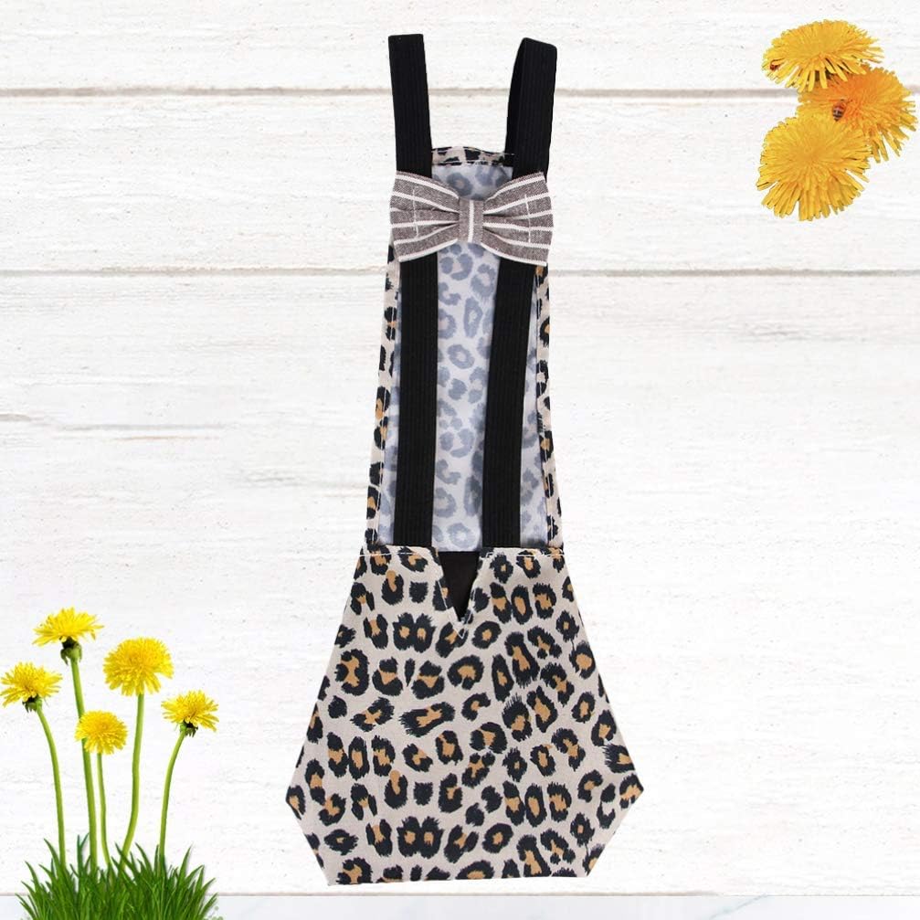 Pet Clothing, Pet Diapers Bowknot Poultry Diapers Elastic Cloth Diapers, S, Blue, Multi-Purpose, Warm