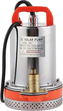 Battery Submersible Pump Portable Swimming Pool Cleaning Device 8m Lift 1in DC with Iron Filter Electric Motor, Suitable for Garden Irrigation, Shipping Drainage 12V