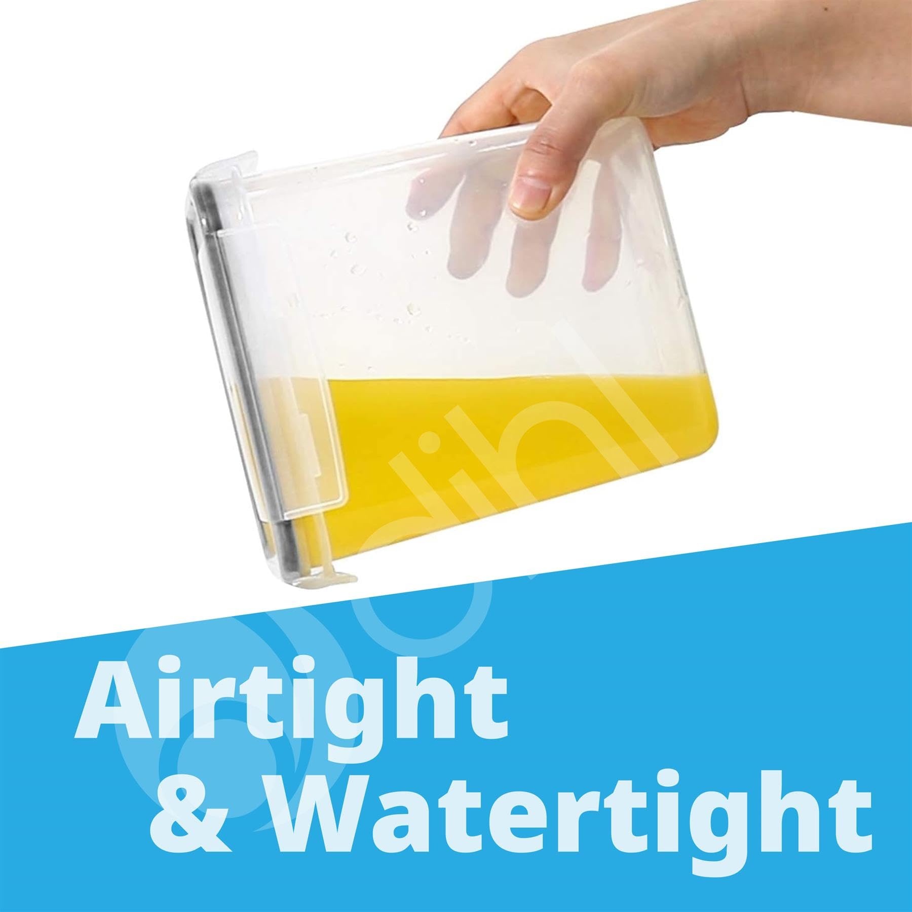 Wildone Lot De 4 Boîtes De Conservation Hermétiques En Plastique Sans