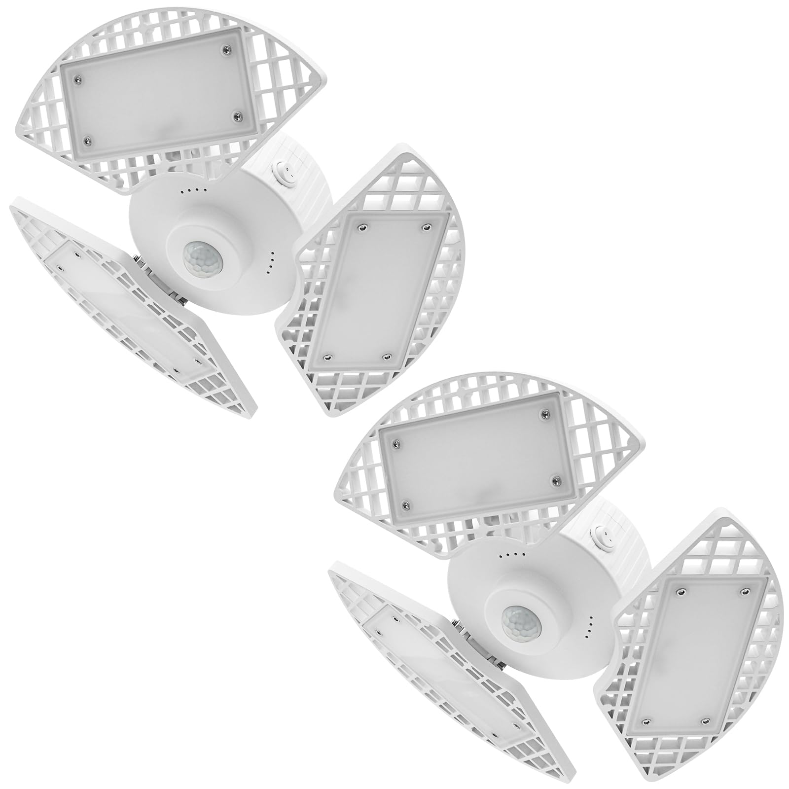 光明石・約1.8kg LUXRITE LED Garage Light 80W, 8000 Lumens, 5000K, Motion Sensor (2