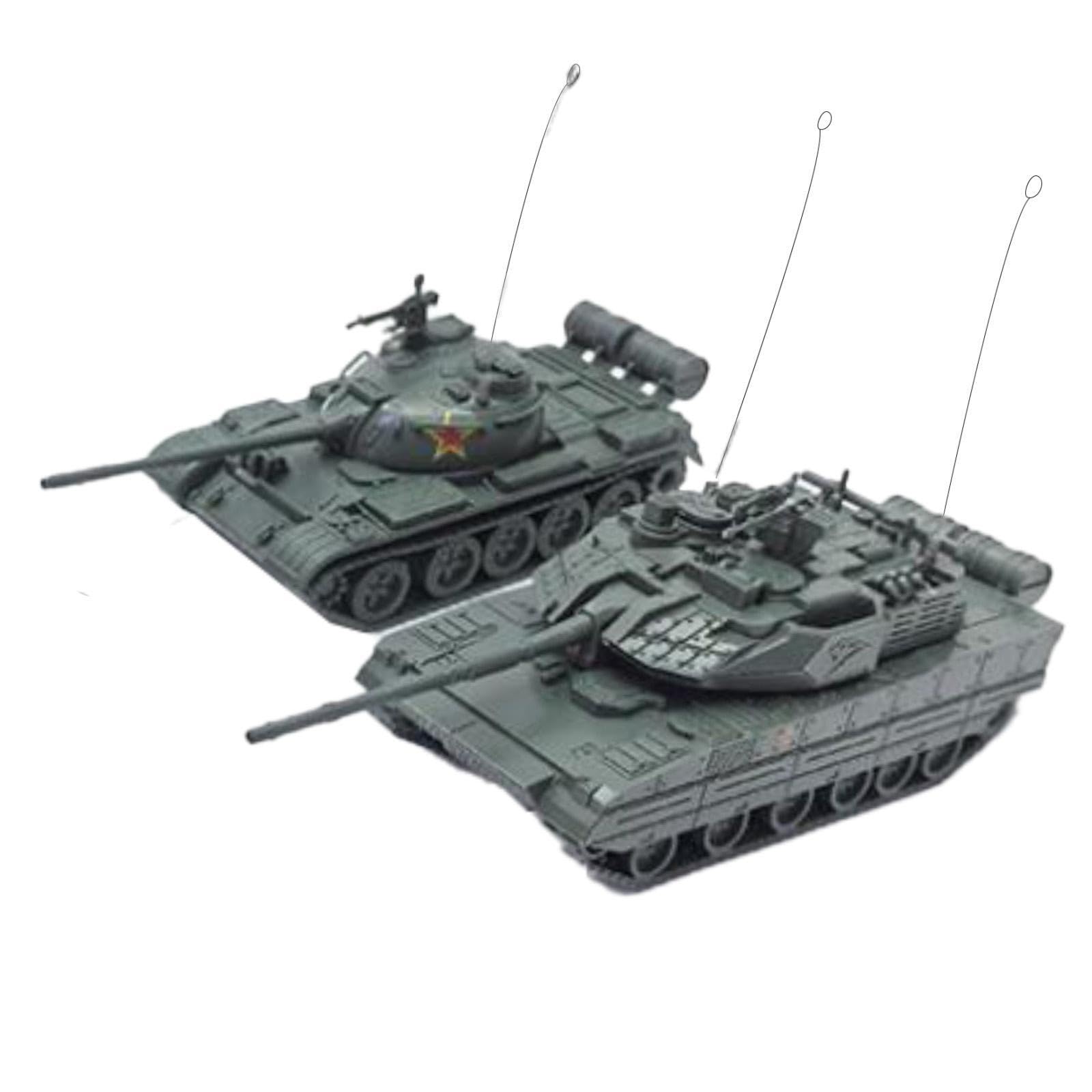 lmoikesz Miniature Building Model DIY Assemble Boys Fun And Engaging Toy Designed To Learning Skills Boys Gifts Heavy Tank Model Miniature Tanks Collectibles 1/72 Scale 4D, green