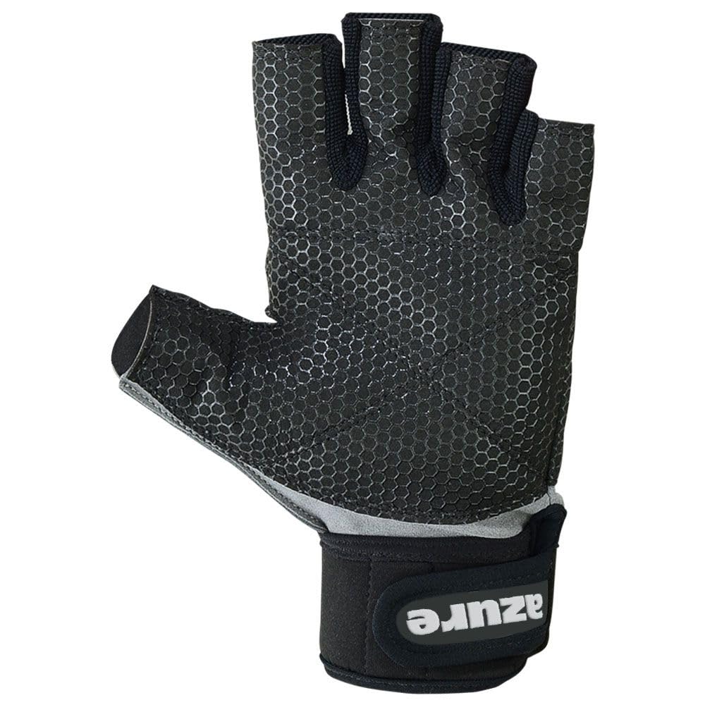 Seagull Sticky Palm - Guantes de vela para yate, barco, dedo fuerte de corte amara, talla L