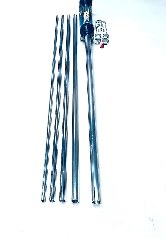 static co., ｜WAVE (silver) Sigma Venom 5/8 Wave Silver Rod CB Base Station Antenna 10