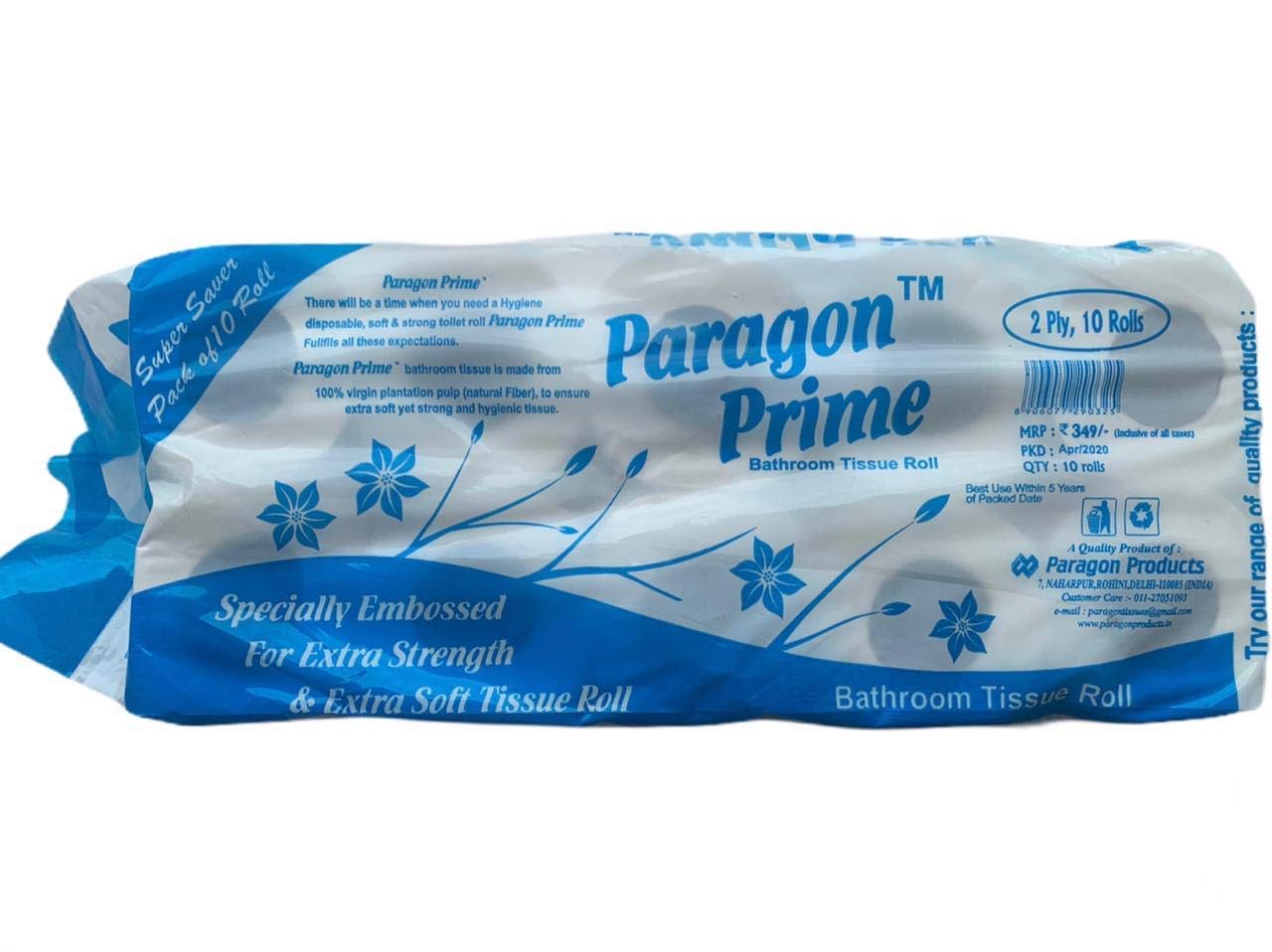 Paragon ProductsTissues |Toilet Roll | Pack Of 10 X 2