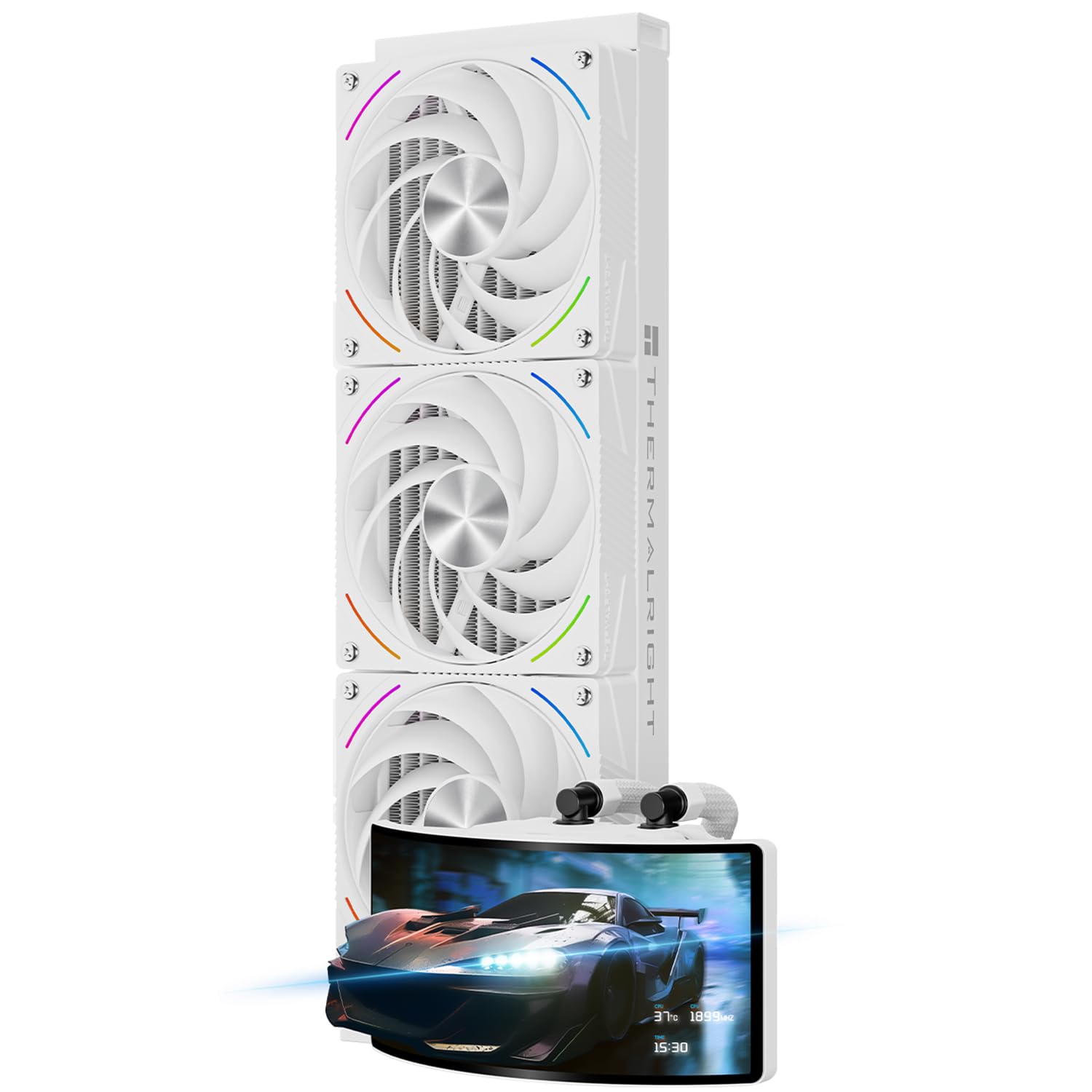 Amazon.com: Thermalright Rainbow Vision 360 Turbo ARGB White CPU