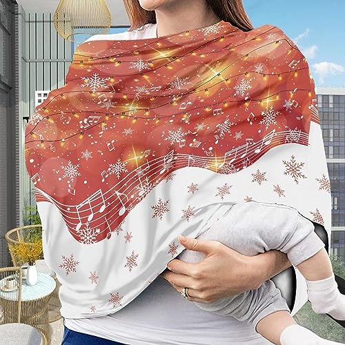 Image of Car Seat Cover Multi-Use Car Seat Canopy Cover for Babies Breathable Stretchy Nursing Breastfeeding Covers Privacy Protection Durable