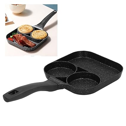 ADIUM Egg Frying Pan, Non - ?Stick Coating High Temperature Resistance Non - ?Stick Pan for Make a Delicious Breakfast'