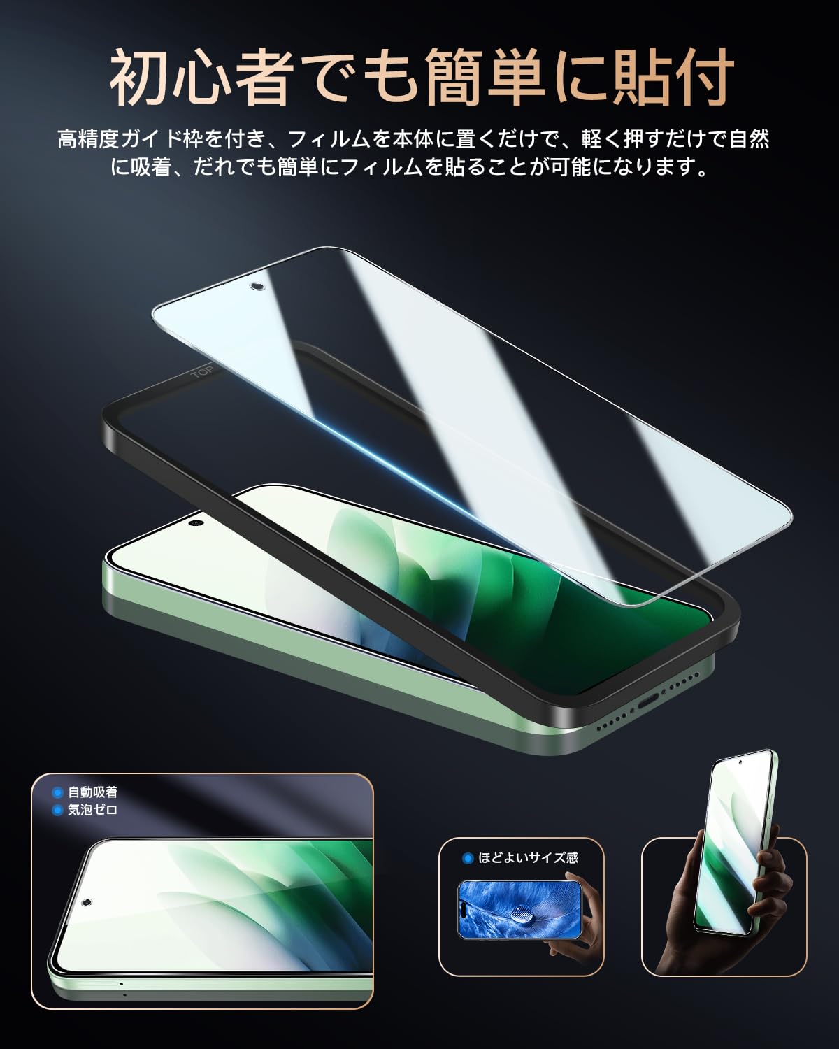 Amazon.co.jp: 対応 Xiaomi Redmi 15 5G ガラスフィルム 2枚 + カメラ
