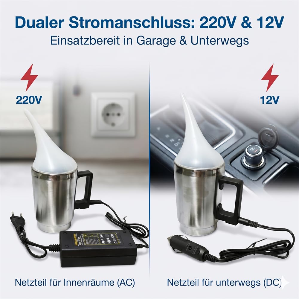 Profi-Scheinwerfer-Aufbereitungsset - Komplettset zur Scheinwerfer-Restaurierung mit 2×800ml Polymer-Beschichtung, Zerstäuberbecher & Dual-Netzteil (12V/220V) - Scheinwerfer Bedampfung Kit