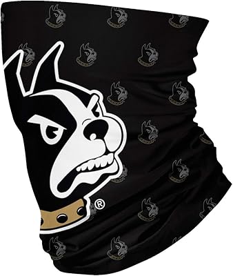 Wofford Terriers Black Neck Gaiter All Over print Vive La Fete