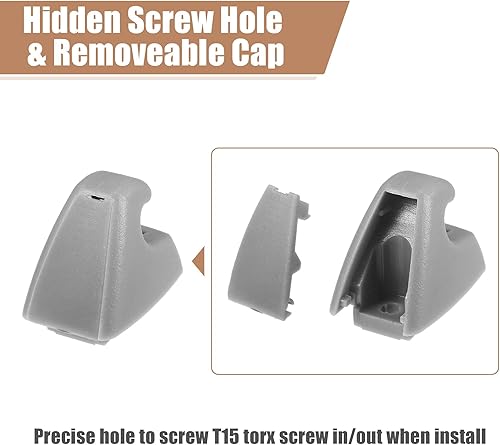 Miniatura 4 de GOSO 2 unids parasol soporte clip retenedor visera solar soporte suspensión 95994976 para Chevrolet Cruze Sonic Spark 95994975