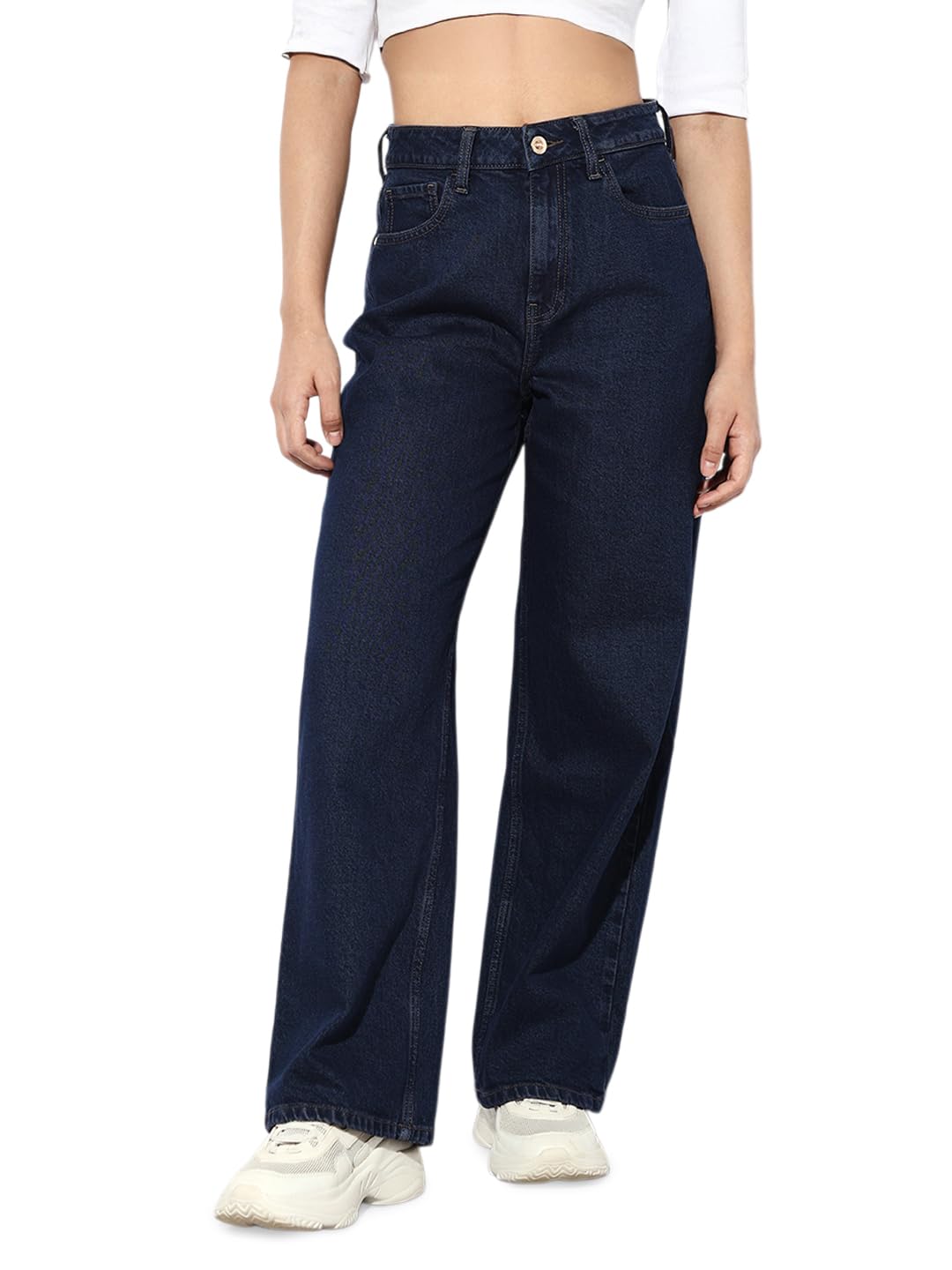 only Women's High Rise Loose Jeans-picture-20