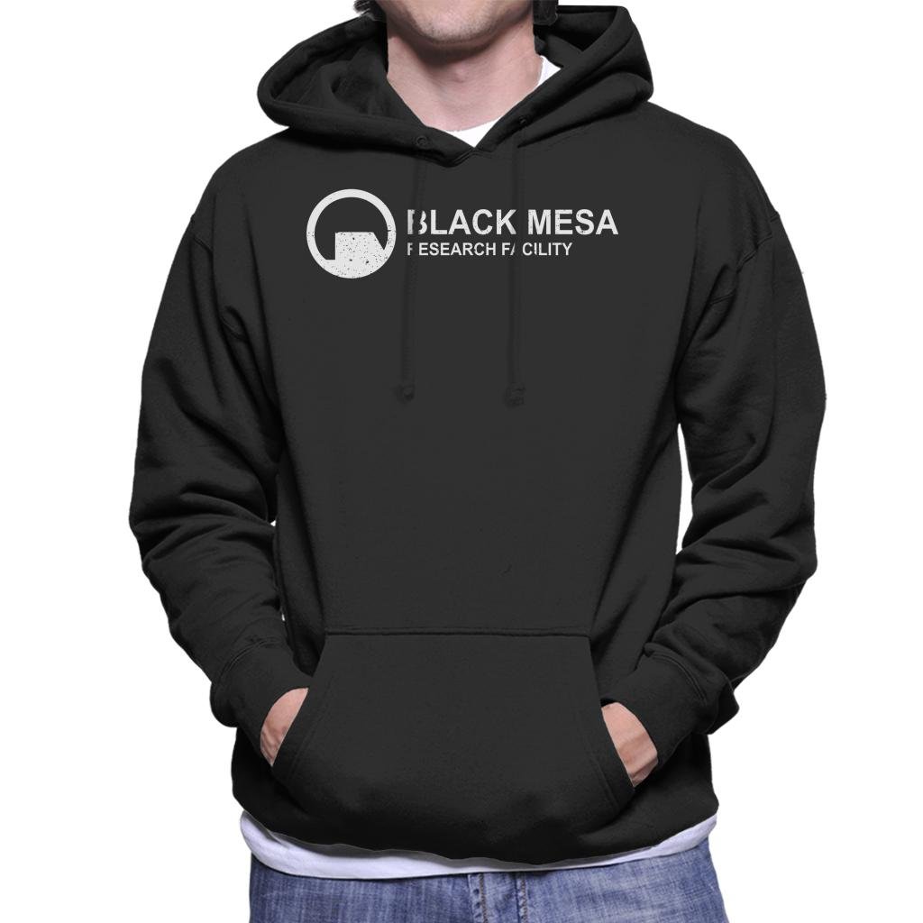 Cloud City 7 Black Mesa Research Facility Half Life Men's Hooded Sweatshirt