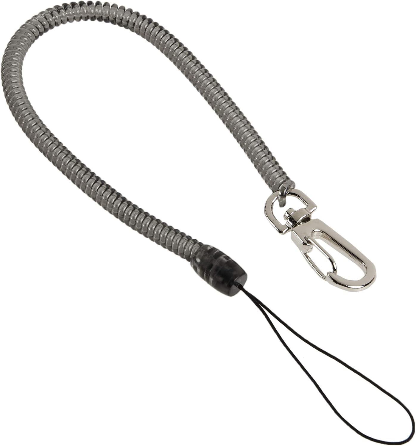 Pacific Handy Cutter CL36 Clip-On Coil Lanyard, For Utility Knives, Safety Cutters, and Hand Tools, Extends to 48 Inches, Safe Tool Retention - - 