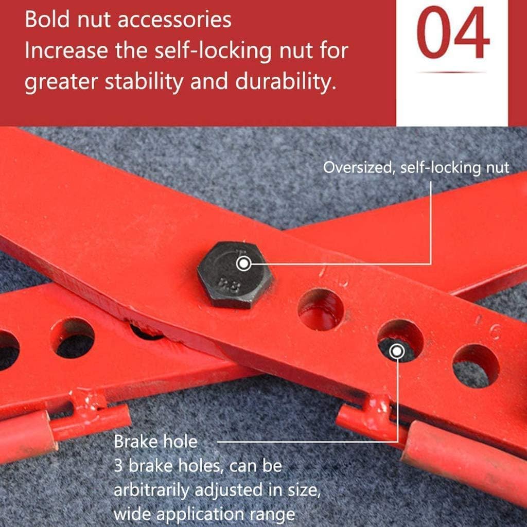 Lifting clamp Heavy-duty Alloy Steel Lifting Vertical Plate Clamp For Transporting Steel Plates Fixing device(32in)