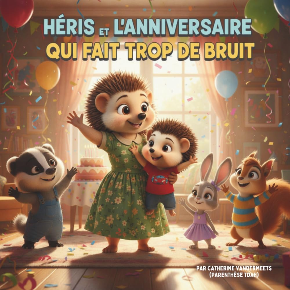 Héris et l’anniversaire qui fait trop de bruit (Les petits cerveaux extraordinaires)