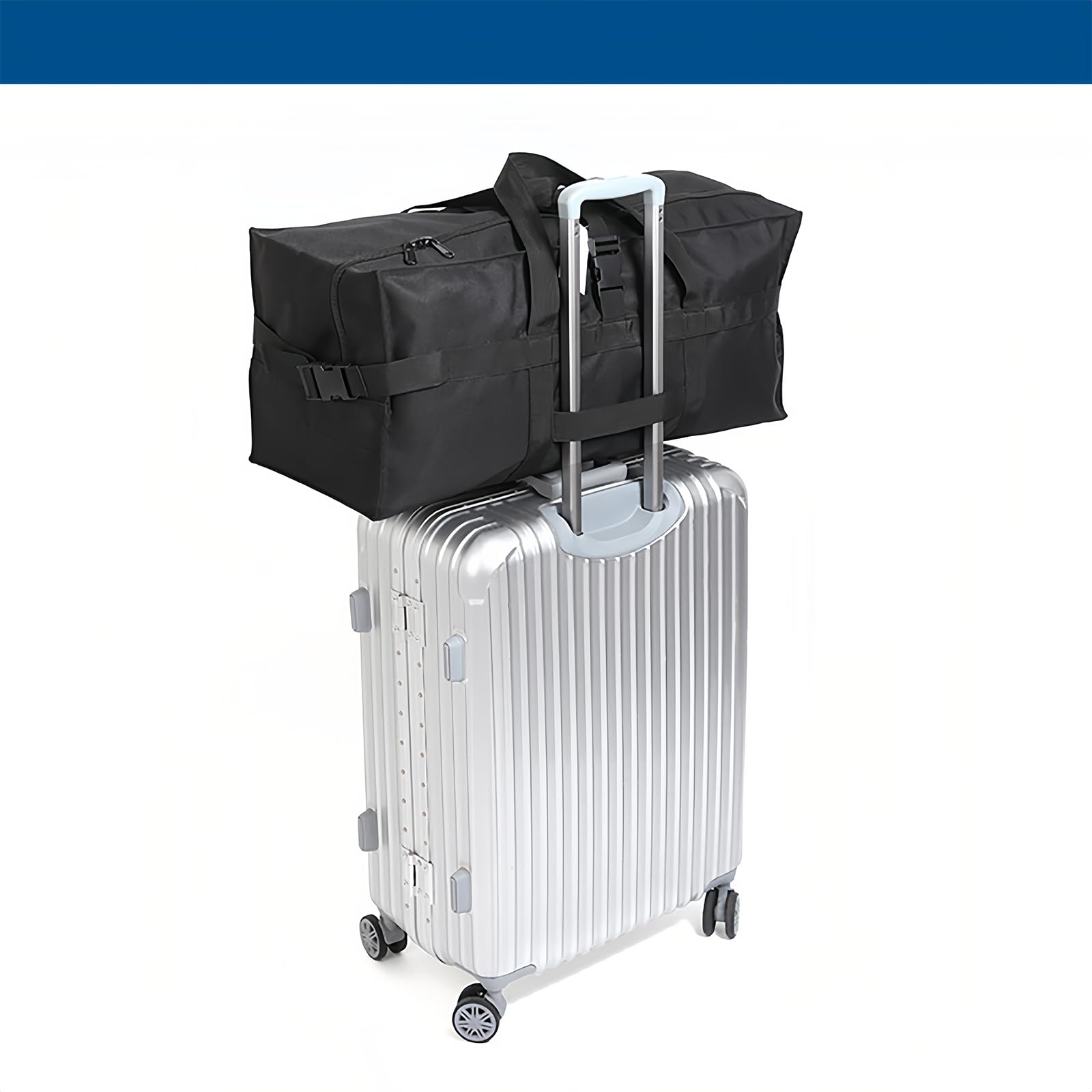 Arxus Duża Podróżna Torba Duffle, 180L Składana Bagaż Podręczny Weekendowa Nocne Holdall Bagażowa Składowanie Torby dla Damska Mężczyzn do Podróży Lotniczej Kemping Przeprowadzka | Wodoodporny, miękki futerał, wytrzymały, do przeprowadzki z nocnym weekend