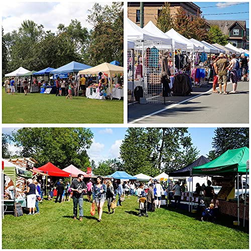 Yescom 9.6X9.6Ft Canopy Replacement Top Cover Ez Pop Up Instant Patio Pavilion Gazebo Sunshade Tent Oxford Cover Outdoor #TOP7