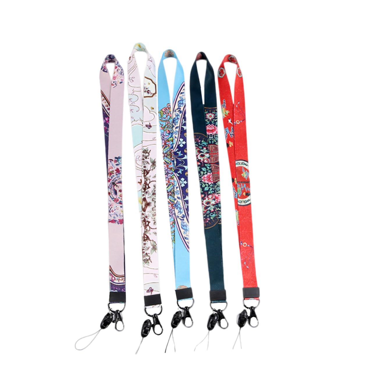 DOITOOL 18stücke Teiliges Retro Lanyard Halsband Für Schlüssel Und Handy Und Haltbarkeit Farben Zufällig Für Schule Büro Und
