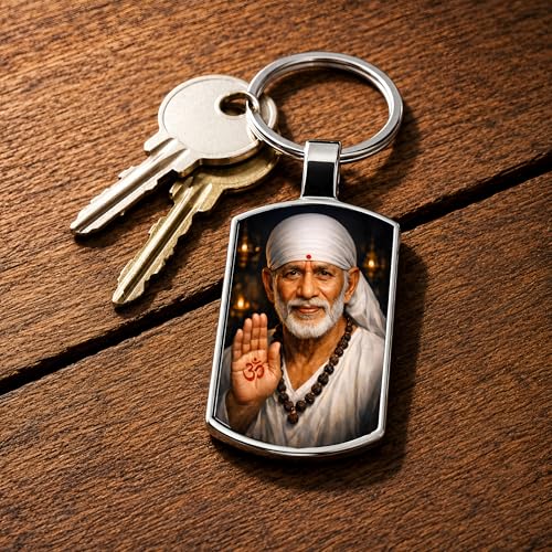 Image of Premium Printed Metal Keychain for Men & Women | High-Definition Artwork Print | Durable Key Ring for Car, Bike, Home & Office Keys | Stylish Decorative Key Holder Gift