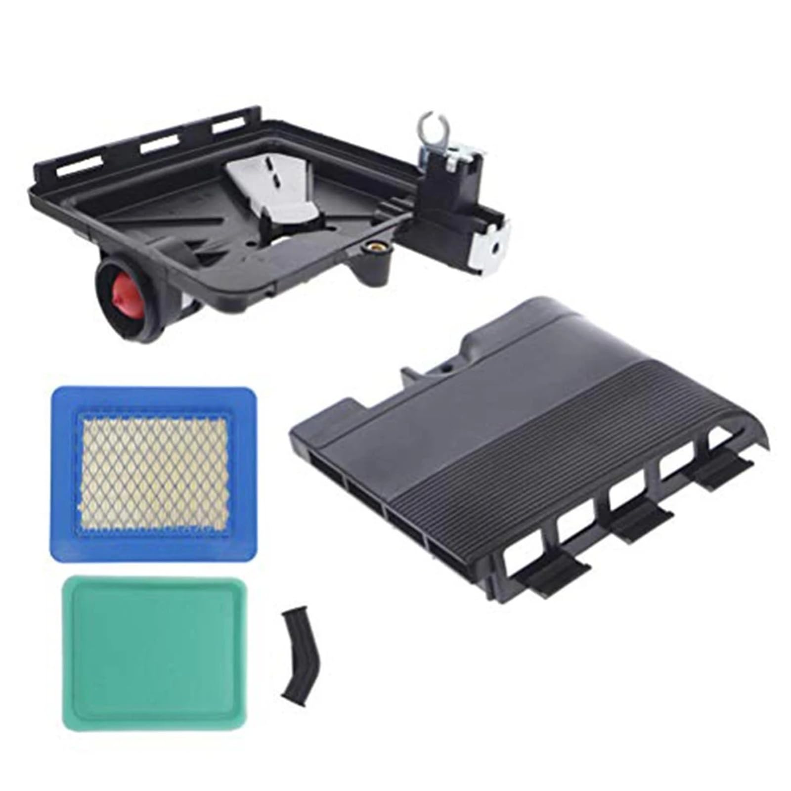 Cubierta del Filtro de Aire 692298 y Base del cebador 795259 | Accesorios de repuesto for filtros de aire compatibles con motores de cortacésped serie 122000