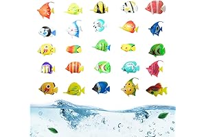 50 PCS Realistic Artificial Fake Vivid Moving Fish Aquarium Decor