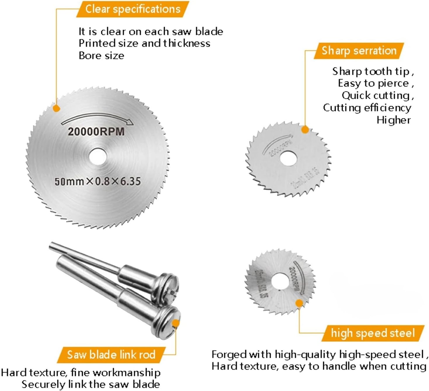 63/71pcs Mini Cutting Disc Kit Circular Saw Blade Diamond Fiberglass Resin Cut Off Wheel for Rotary Tool(63pcs)