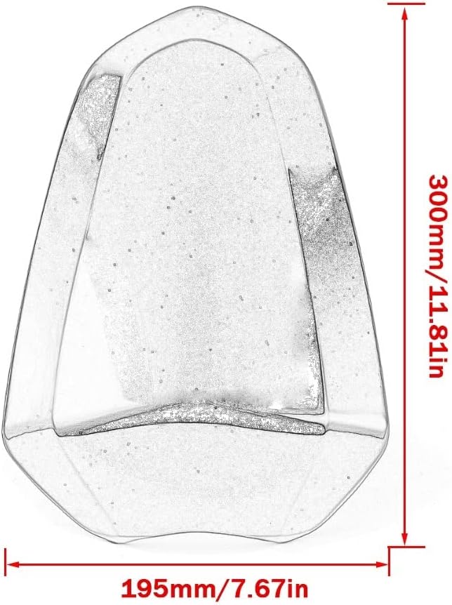 Rear Pillion Cowl Seat Back Cover Rear Passenger Solo Seat Cowl Cover Pillion For GSXR125 GSXR150 GSXS GSX S 125 GSXR 150 S125 R125 R150 2017-2024 2023