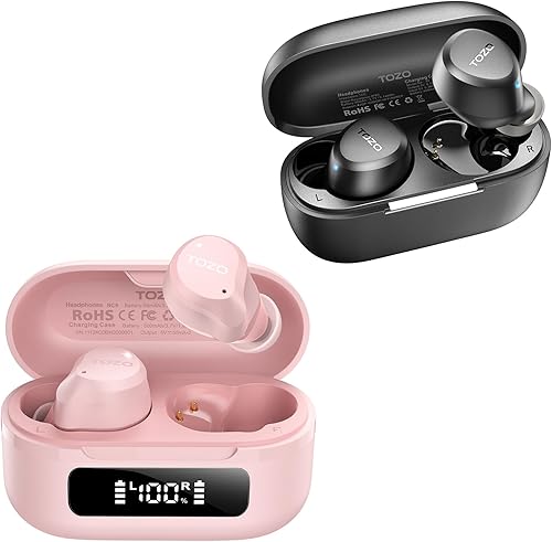 TOZO Auriculares NC9 con auriculares inalámbricos A1