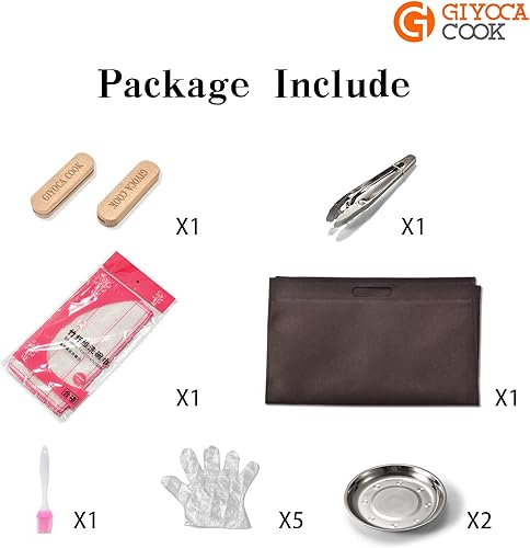 Miniatura 2 de giyoca cook Nueva generación de fundición a presión 8 en 1 sartén coreana para barbacoa, revestimiento de granito antiadherente, compatible con