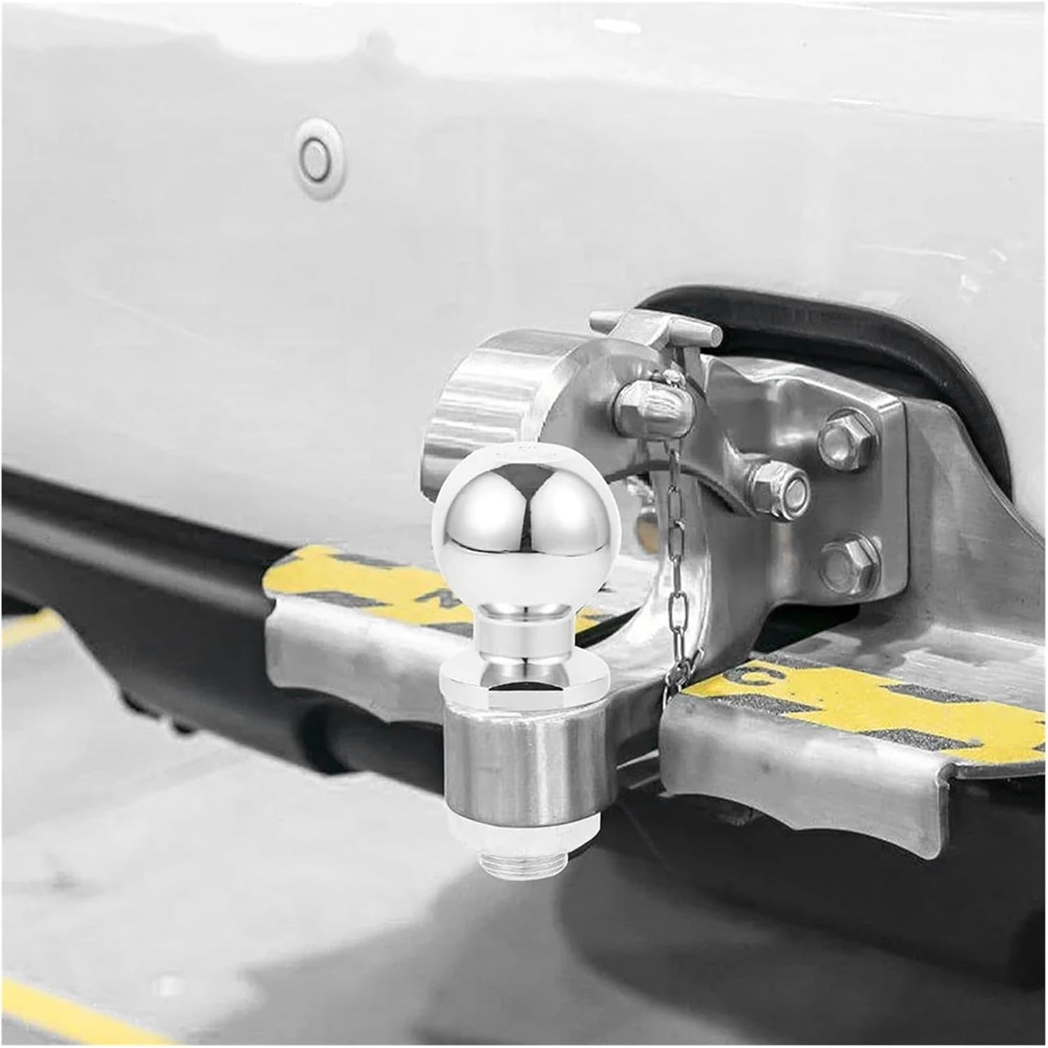 Trailer Ball Joint Towing Equipment Parts Hitch Hook Up Accessories Stainless Steel