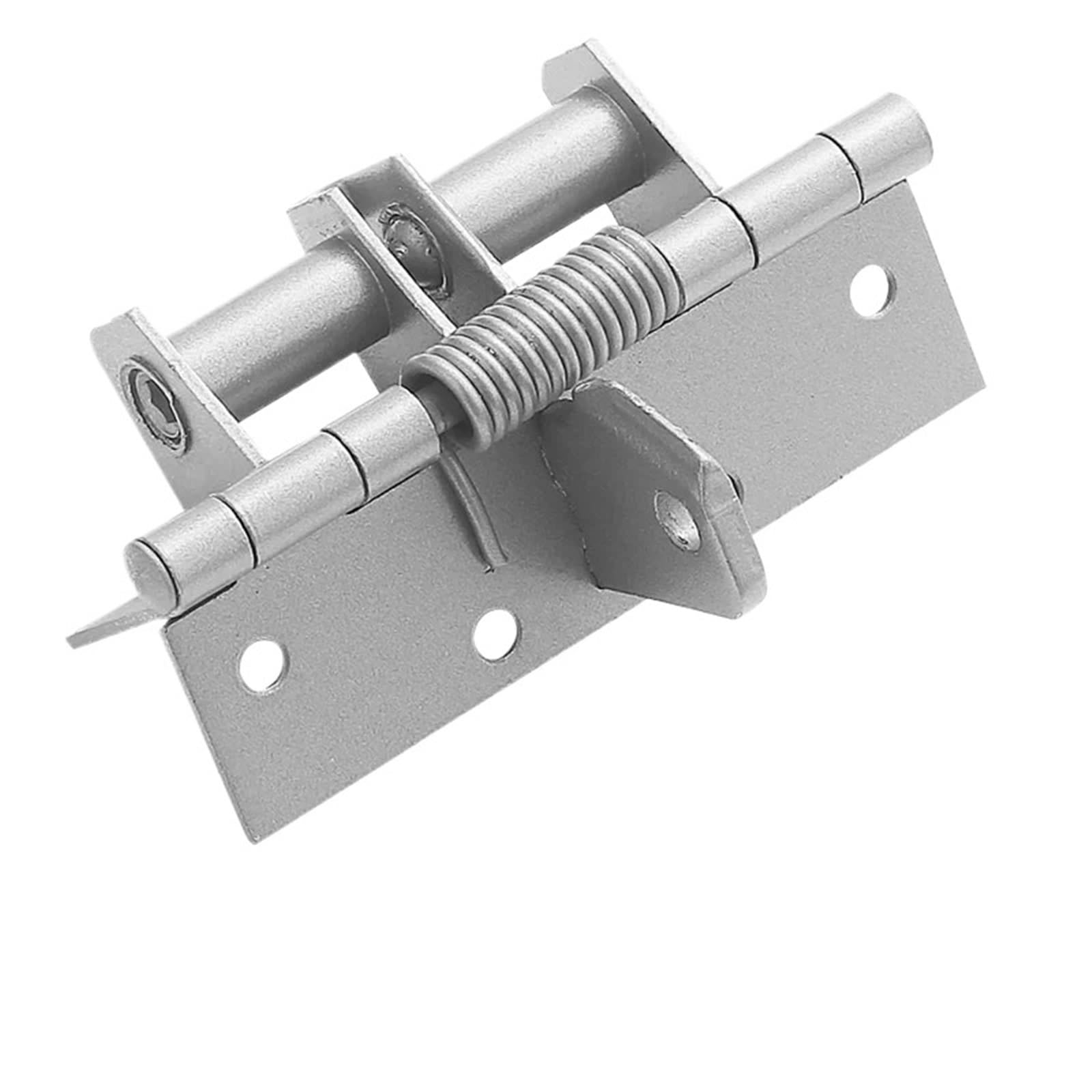 Kdhcvkz Silver 1Pcs 4 Inches Door Hinges For Cabinet Detachable Spring Hinges(Silver)