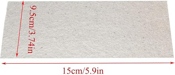 4pcs Waveguide Cover, Universal Mica Sheet for All Microwave Oven, Cut to Size, 150x95mm Kitchen Accessories