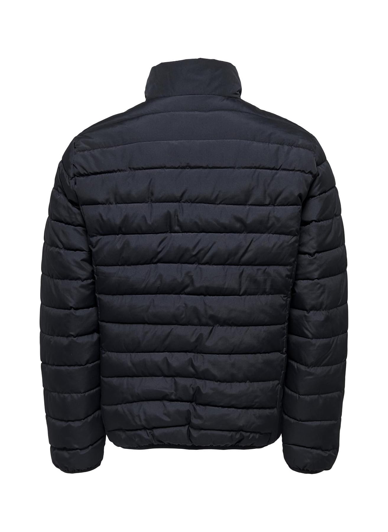 Only & Sons Men's Dark Navy Quilted Jacket, M