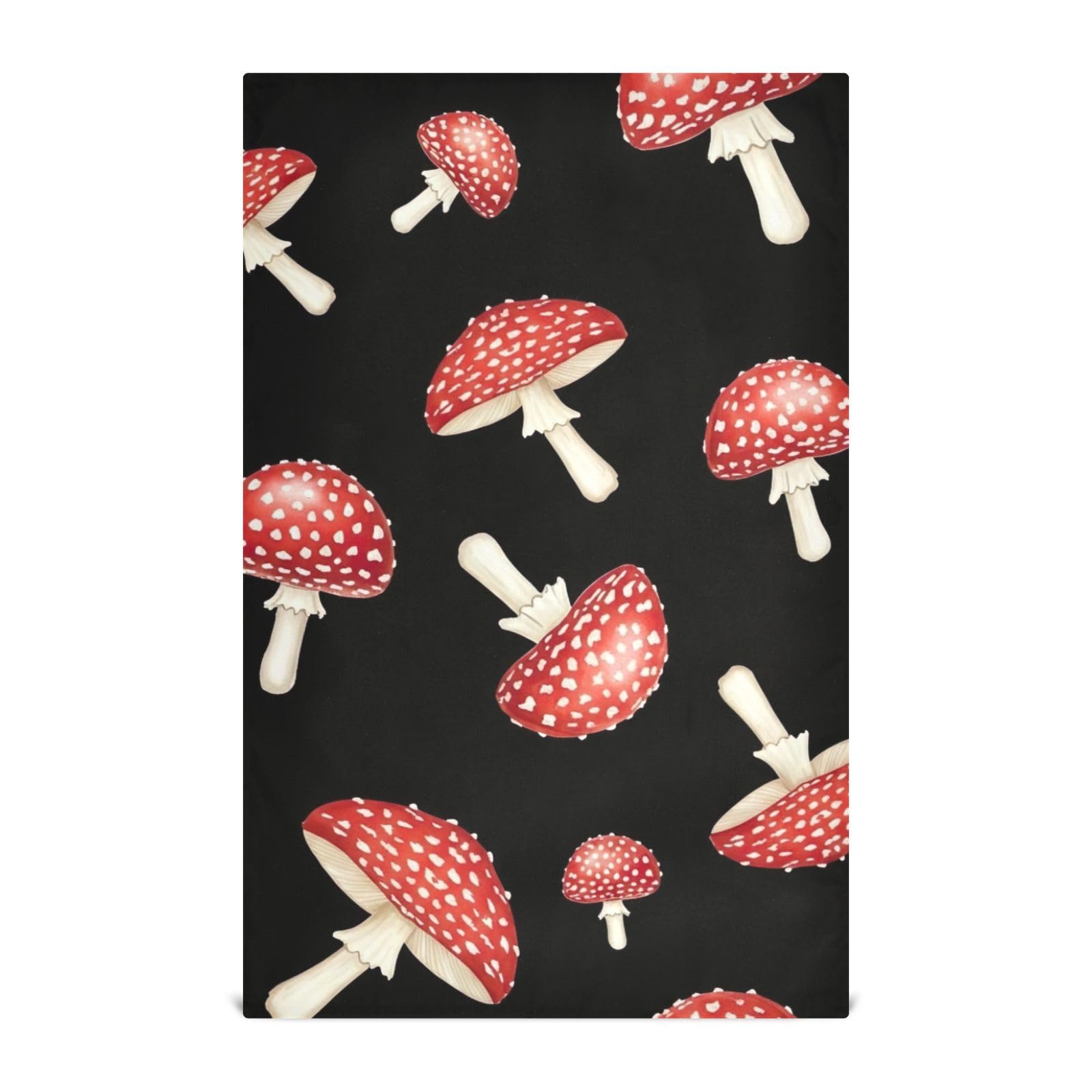 Torchons absorbants haut de gamme GAIREG collection champignons noirs décoration de cuisine