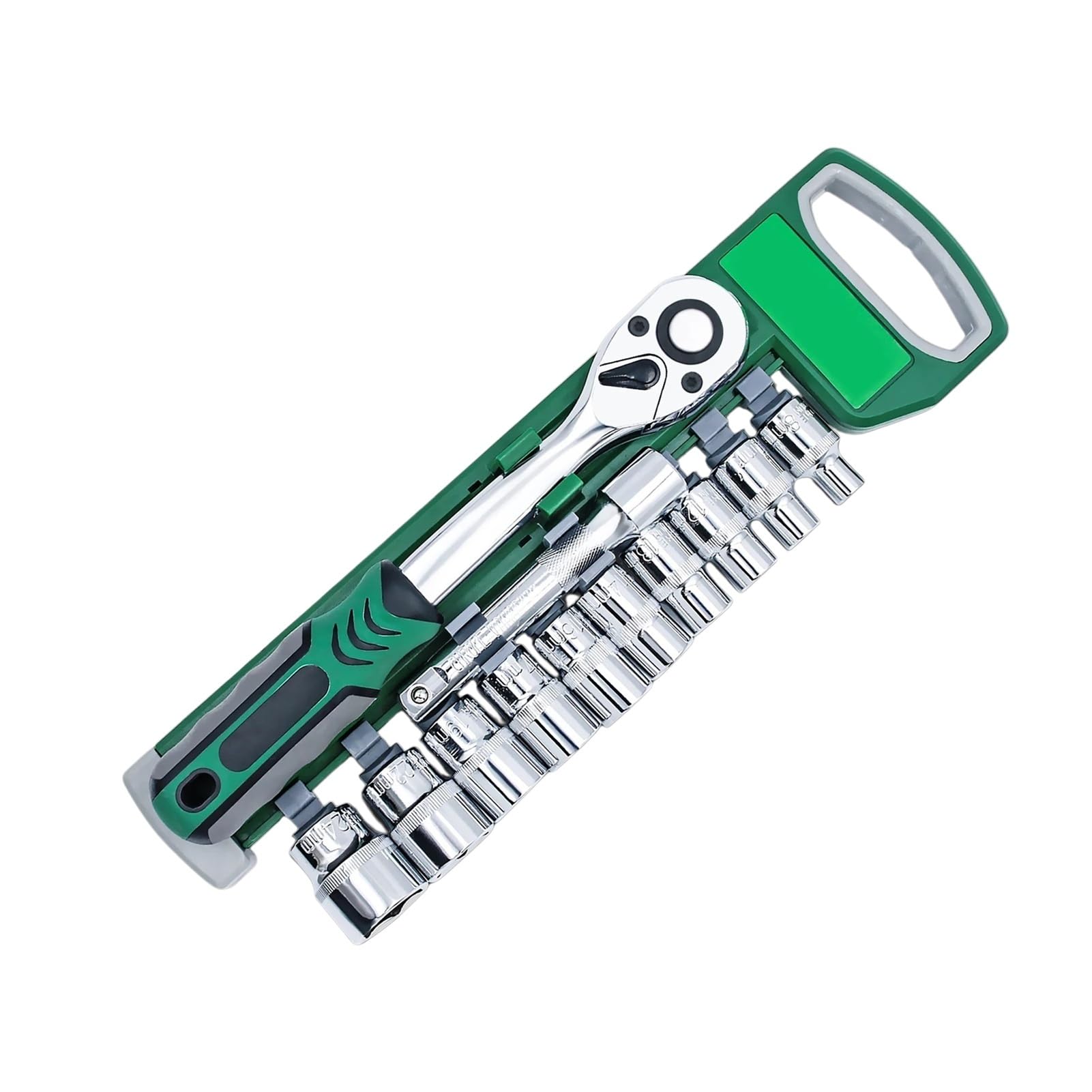 Rynzo Tool Set 72 Tooth Ratchet Wrench Socket Auto Tools Set Hand Spanner Sleeves Head Kit