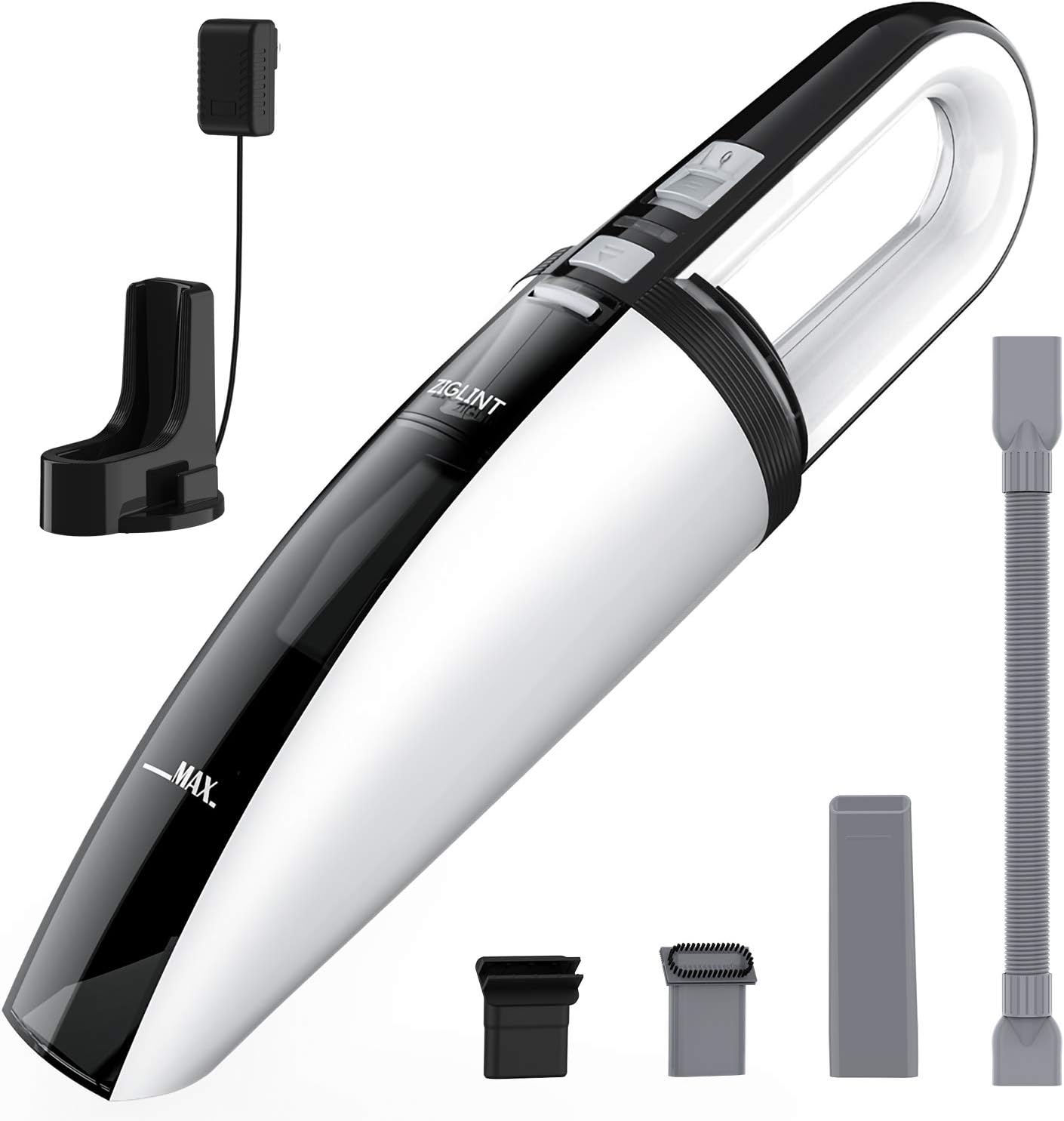 ZIGLINT Handheld Vacuum Cordless, [Upgraded Version