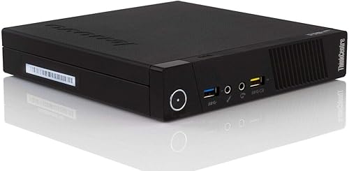 Miniatura 2 de Lenovo ThinkCentre M93P Tiny Desktop, Intel Core i5-4570T, 8 GB de RAM, SSD de 256 GB, Windows 10 Pro de 64 bits (renovado)