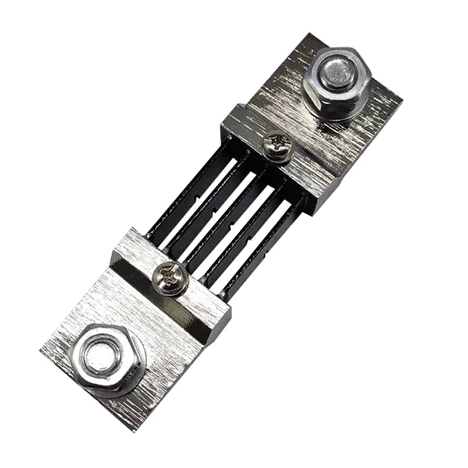 CHBMSS 2PCS 500A/600A 75mV External Shunt DC Current Meter, Shunt Resistor for Digital Ammeter(600A)